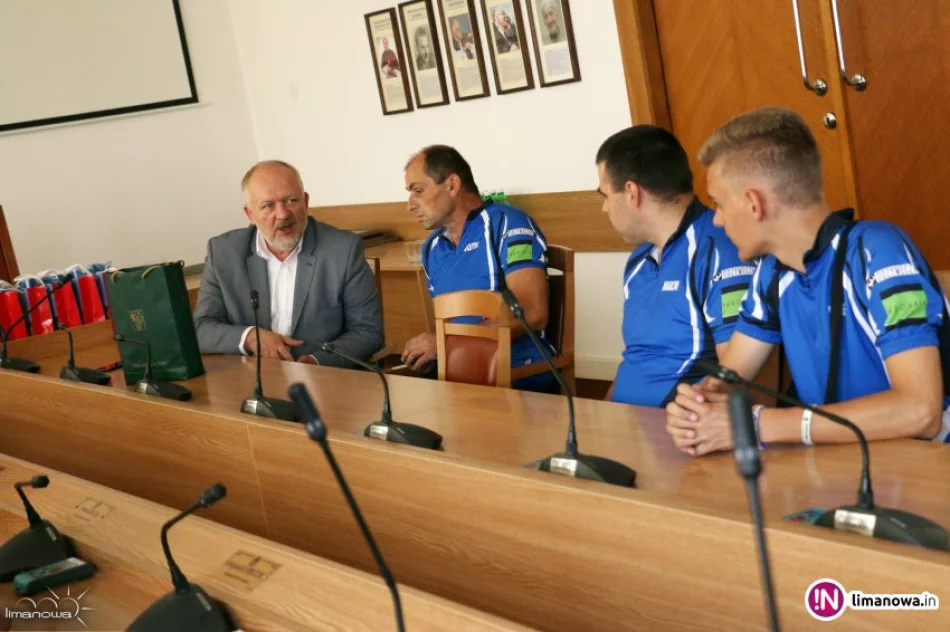 Rowerzyści z Wejherowa w Limanowej - zdjęcie 2