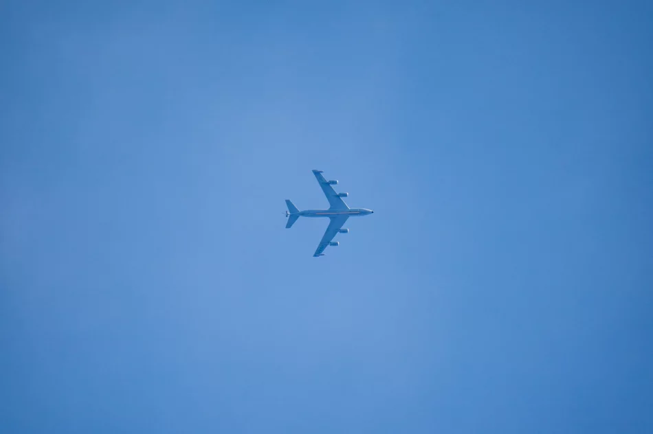 Amerykański myśliwiec F-35 tankuje nad Limanowszczyzną  - zdjęcie 12