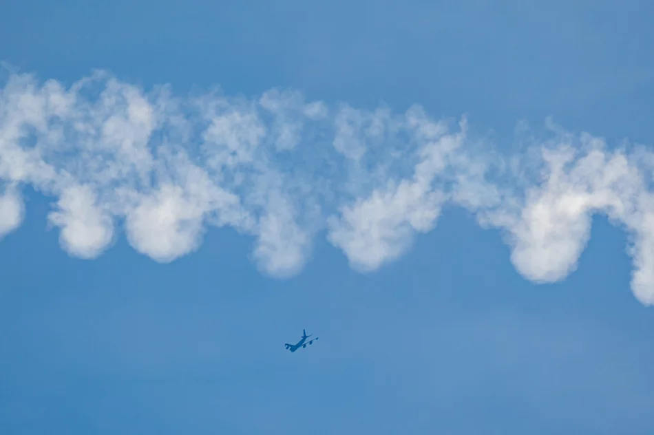 Amerykański myśliwiec F-35 tankuje nad Limanowszczyzną  - zdjęcie 15