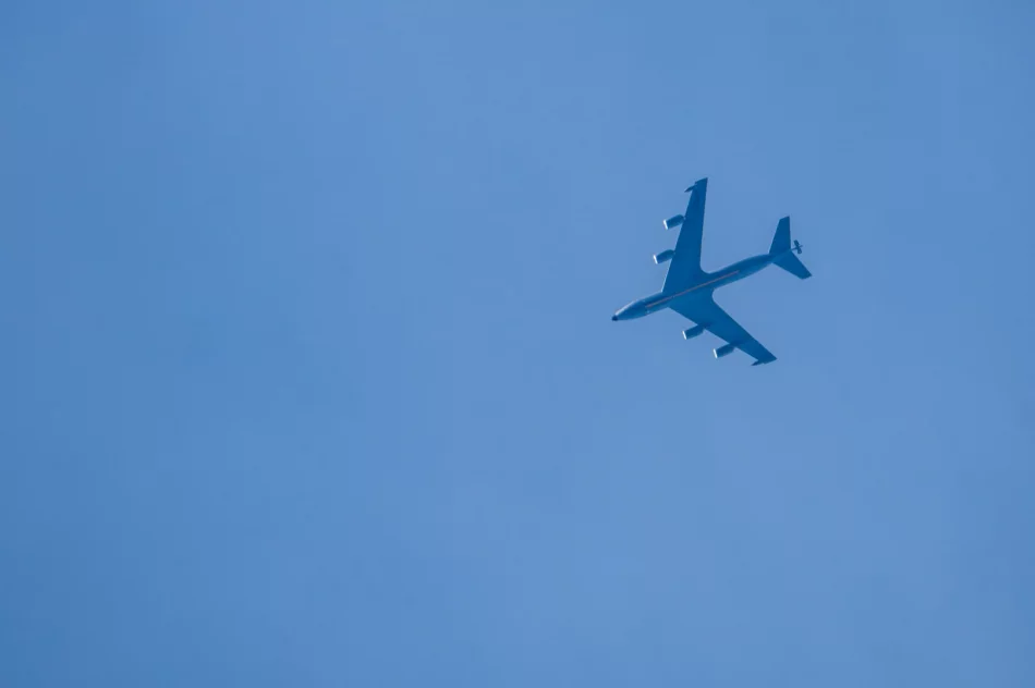 Amerykański myśliwiec F-35 tankuje nad Limanowszczyzną  - zdjęcie 16