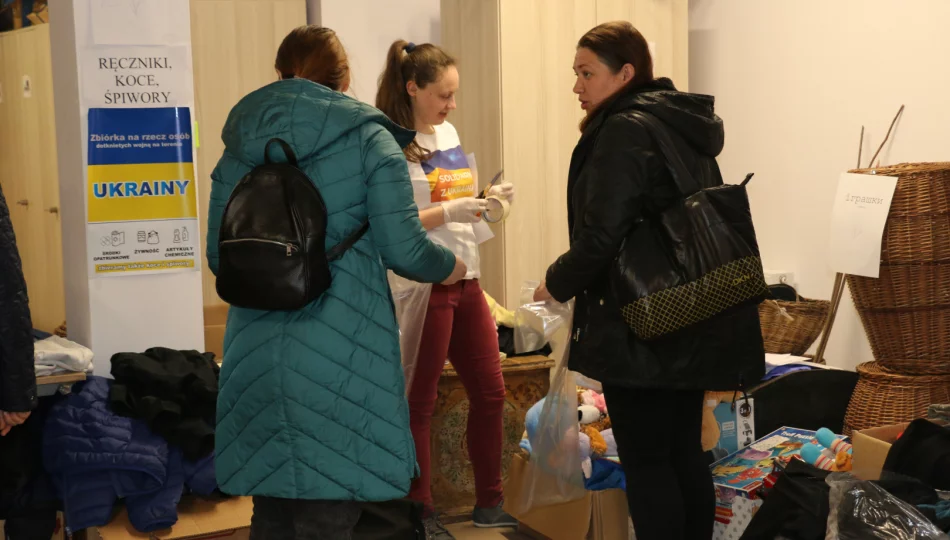 Organizacja charytatywna z Norwegii włączyła się w akcję pomocy uchodźcom przebywającym w mieście Limanowa oraz miastu Truskawiec na Ukrainie - zdjęcie 1