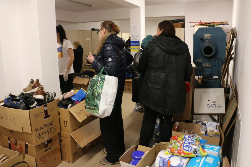 Organizacja charytatywna z Norwegii włączyła się w akcję pomocy uchodźcom przebywającym w mieście Limanowa oraz miastu Truskawiec na Ukrainie - zdjęcie 2