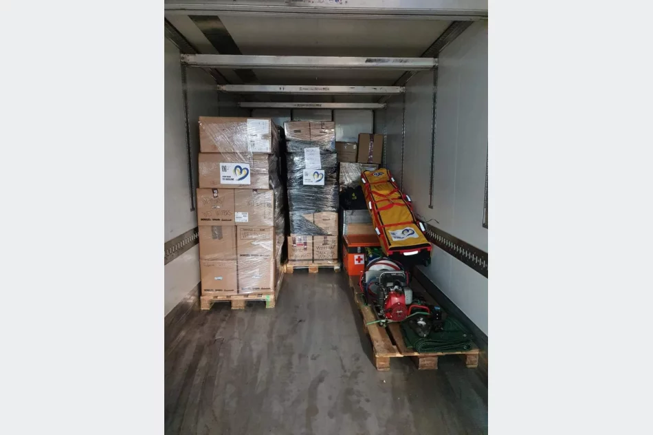 Organizacja charytatywna z Norwegii włączyła się w akcję pomocy uchodźcom przebywającym w mieście Limanowa oraz miastu Truskawiec na Ukrainie - zdjęcie 6