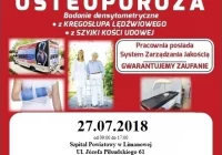 Badania osteoporozy - zdjęcie główne