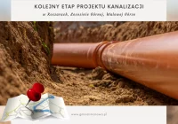 Kolejny etap projektu kanalizacji w miejscowościach Koszary, Łososina Górna, Walowa Góra - zdjęcie główne