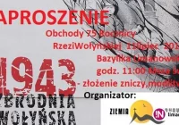 Obchody 75 Rocznicy Rzezi Wołyńskiej - zdjęcie główne