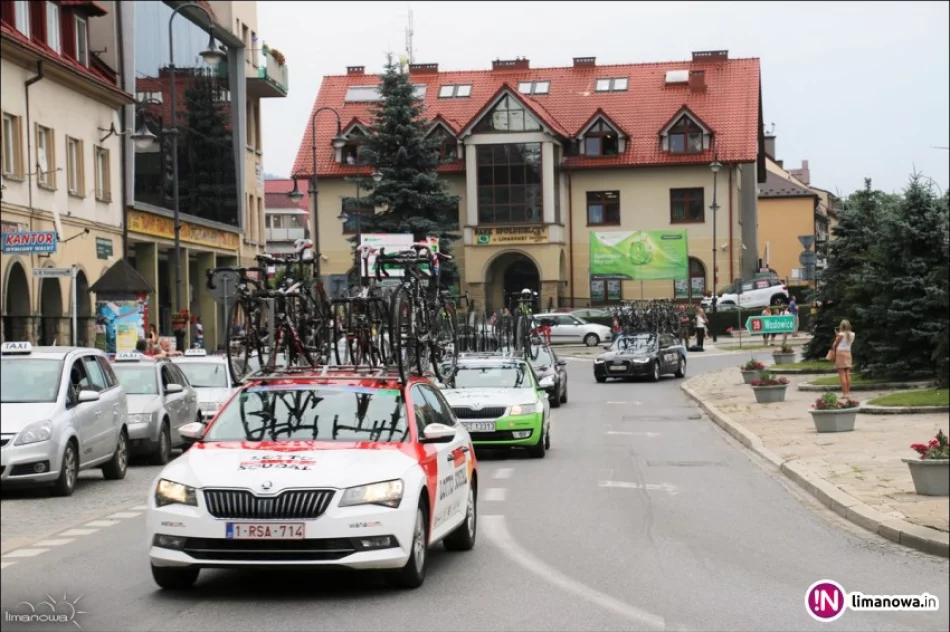 Peleton kolarzy przejechał przez Limanową - zdjęcie 4