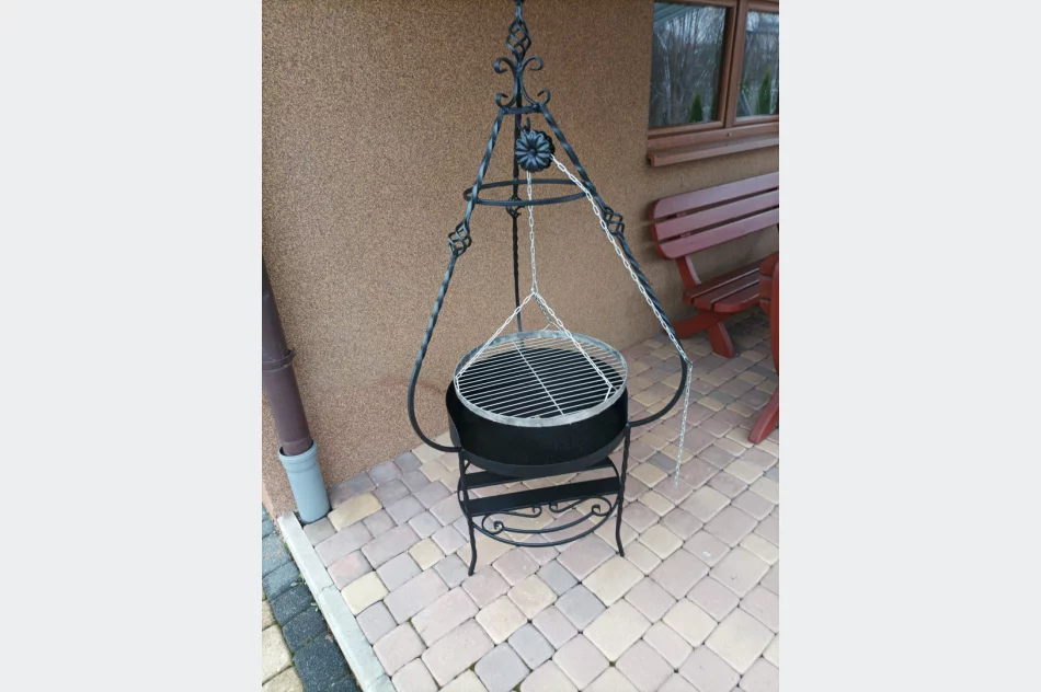 Grill kuty, ruszt nierdzewny 60cm - zdjęcie 1