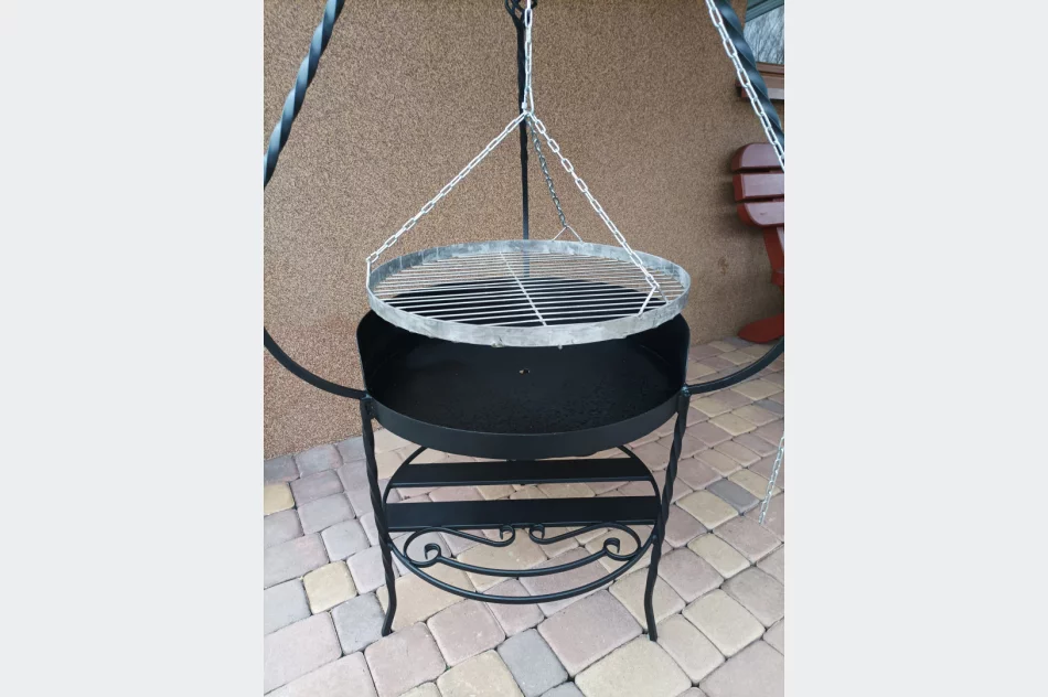 Grill kuty, ruszt nierdzewny 60cm - zdjęcie 3