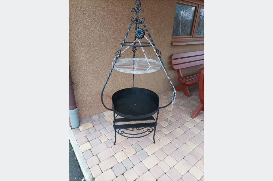 Grill kuty, ruszt nierdzewny 60cm - zdjęcie 4