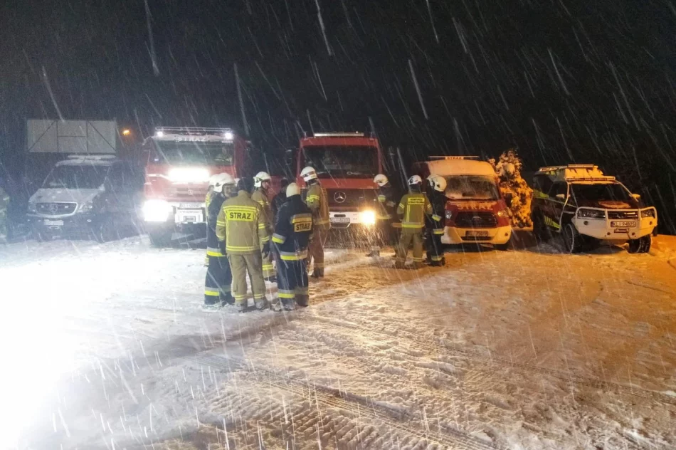 Odnaleźli zaginioną kobietę w stanie hipotermii. Pierwszy raz przy pomocy drona - zdjęcie 2