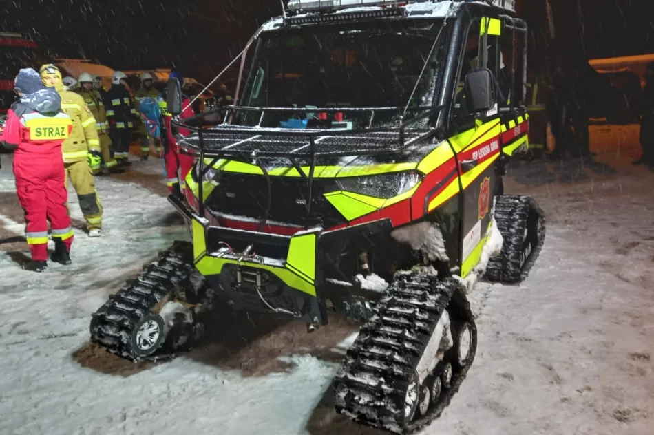 Odnaleźli zaginioną kobietę w stanie hipotermii. Pierwszy raz przy pomocy drona - zdjęcie 5