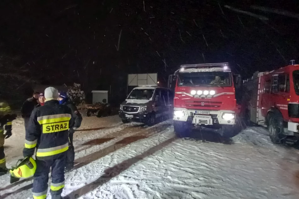 Odnaleźli zaginioną kobietę w stanie hipotermii. Pierwszy raz przy pomocy drona - zdjęcie 6