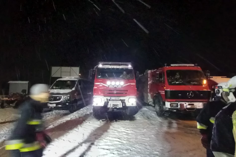 Odnaleźli zaginioną kobietę w stanie hipotermii. Pierwszy raz przy pomocy drona - zdjęcie 8
