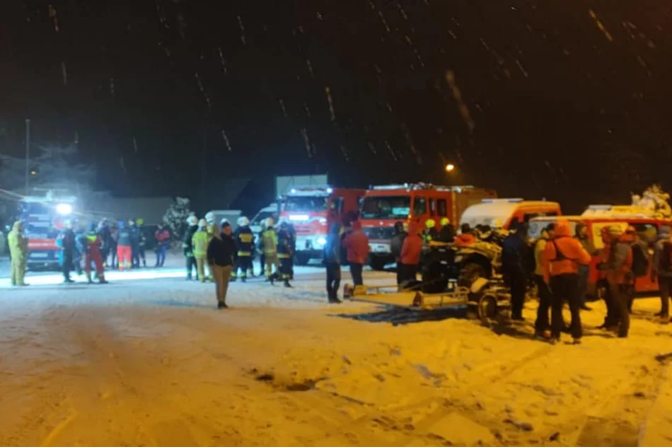 Odnaleźli zaginioną kobietę w stanie hipotermii. Pierwszy raz przy pomocy drona - zdjęcie 17