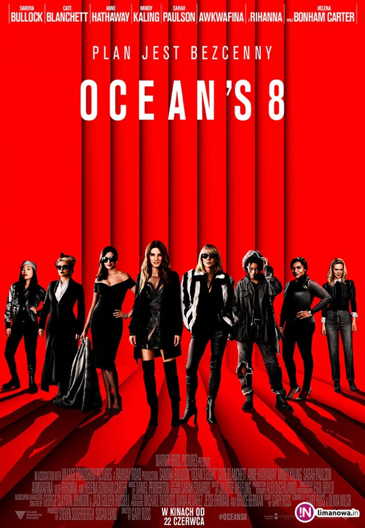 „Ocean’s 8” od 6 lipca w kinie Klaps