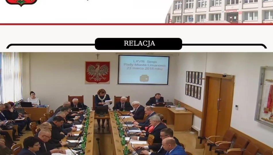 Transmisja Sesji Rady Miasta Limanowa - zdjęcie 1