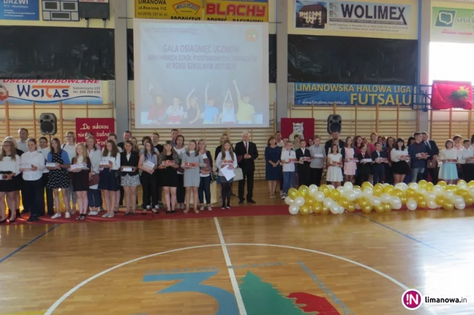 Gala Osiągnięć Uczniów limanowskich szkół podstawowych i gimnazjów 2017/18 - zdjęcie 4
