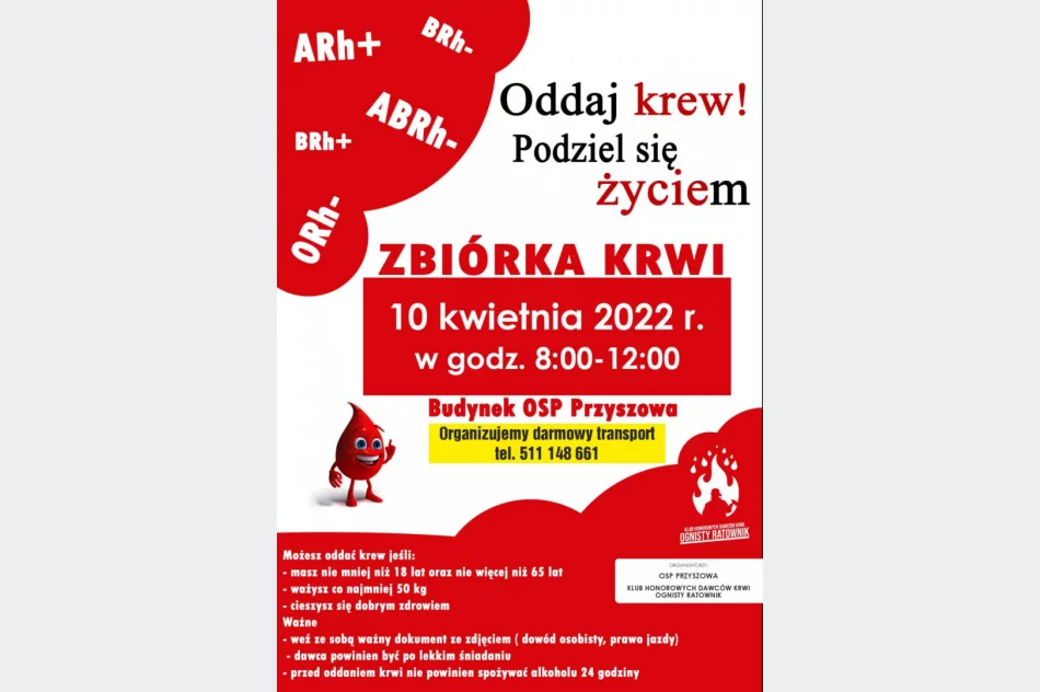 Druhowie zapraszają na zbiórkę krwi - zdjęcie 2