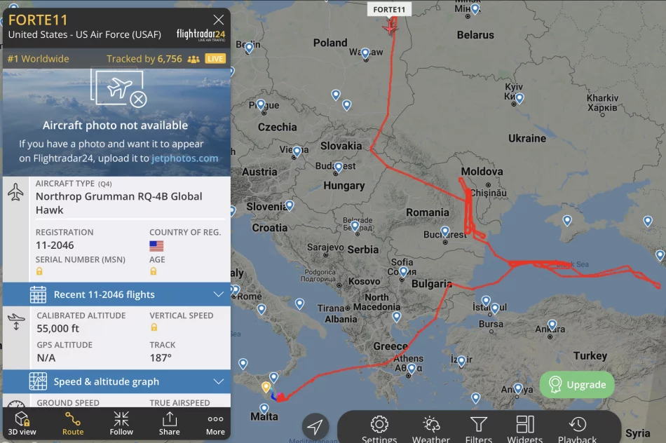 Wojskowe samoloty patrolują niebo nad LImanowszczyzną - zdjęcie 4