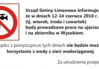 Prace na ujęciach wody w Wysokiem - zakaz spożywania wody w dniach 12-14 czerwca! - zdjęcie główne