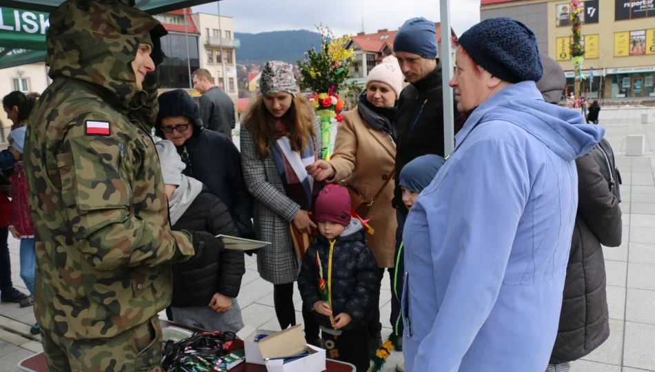 Wojsko promowało się na limanowskim rynku - zdjęcie 1