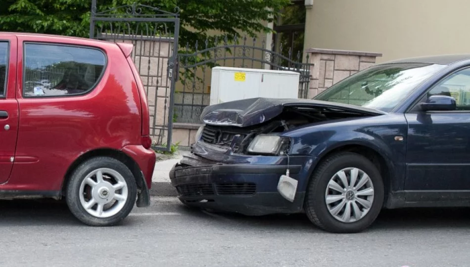 Nie zachował bezpiecznej odległości - zdjęcie 1