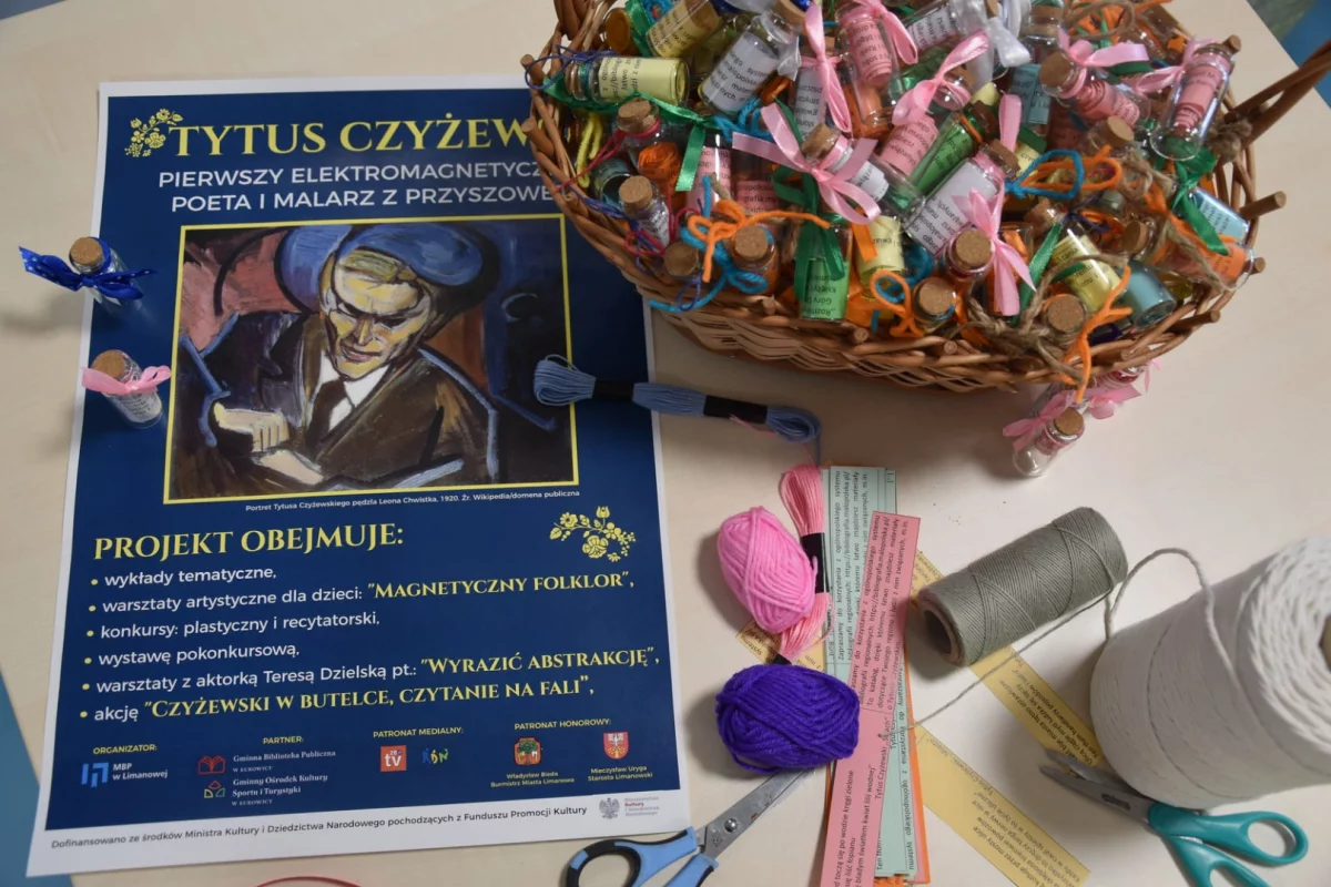 MBP w Limanowej otrzymała dofinansowanie z MKiDN na zadanie: „Tytus Czyżewski – pierwszy elektromagnetyczny poeta i malarz z Przyszowej”