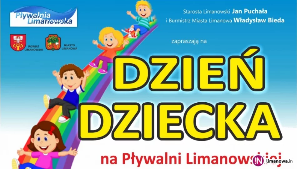 Dzień Dziecka na Pływalni Limanowskiej - zdjęcie 1