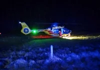 35-latek w stanie zagrożenia życia zabrany przez LPR - zdjęcie główne