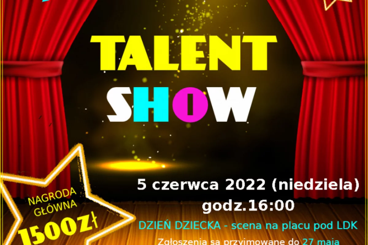  XI Limanowski Talent Show - ZGŁOŚ SIĘ!