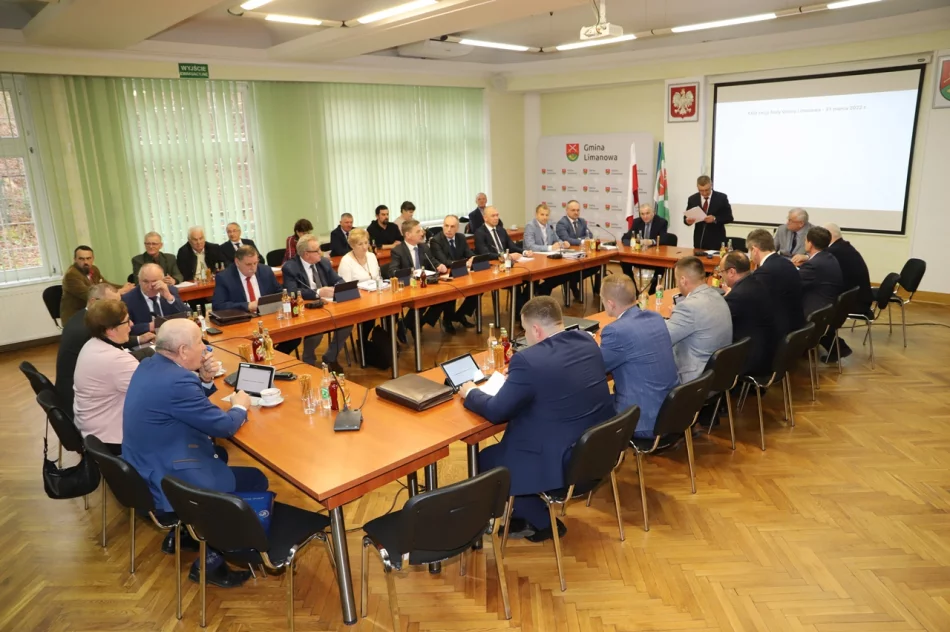 Informacja o sesjach Rady Gminy Limanowa w marcu i kwietniu br. - zdjęcie 3