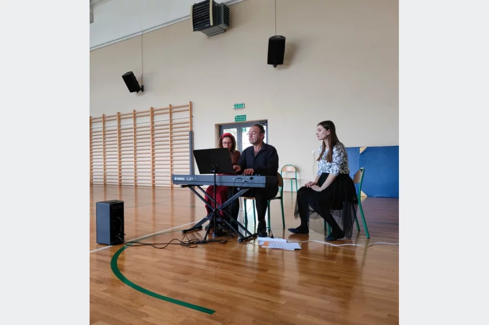 Niezwykły koncert w szkole m.in. brytyjskiego kompozytora - zdjęcie 2