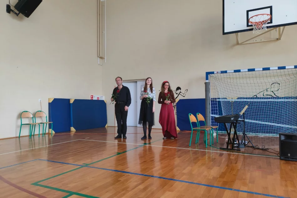 Niezwykły koncert w szkole m.in. brytyjskiego kompozytora - zdjęcie 3