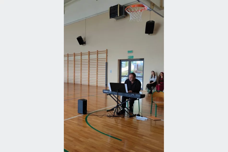 Niezwykły koncert w szkole m.in. brytyjskiego kompozytora - zdjęcie 4