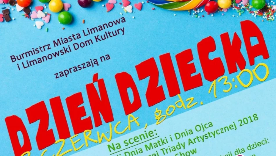 DZIEŃ DZIECKA 2018 – 3 czerwca zapraszamy do Parku Miejskiego! - zdjęcie 1