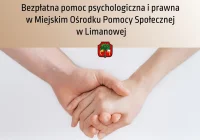 Bezpłatna pomoc psychologiczna i prawna w Miejskim Ośrodku Pomocy Społecznej w Limanowej - zdjęcie główne