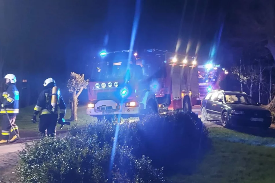 Zapalił się samochód osobowy - zdjęcie 2