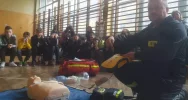 Strażacy szkolili uczniów z pierwszej pomocy - zdjęcie 2