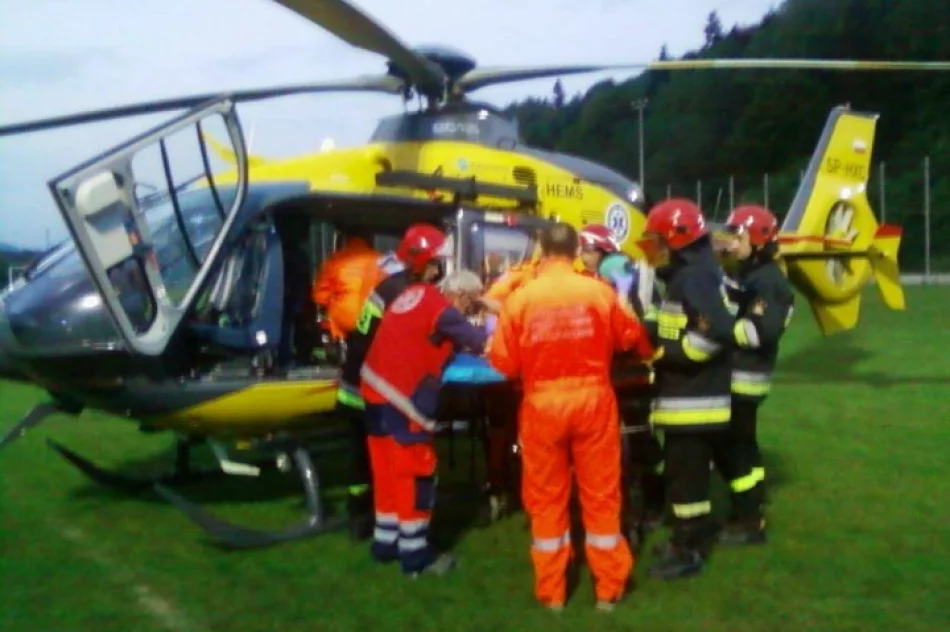 Ciężki stan po upadku z drabiny - zdjęcie 2