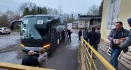 Świąteczny transport z żywnością dotarł do partnerskiego miasta Truskawiec na Ukrainie - zdjęcie 5