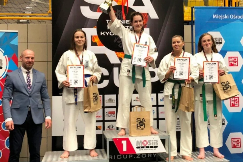 9 medali ARS Klub Kyokushinkai na SARI CUP w Żorach - zdjęcie 2