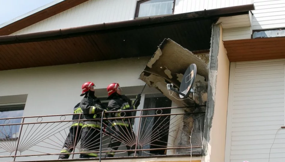 Pożary pralki i fotela - zdjęcie 1