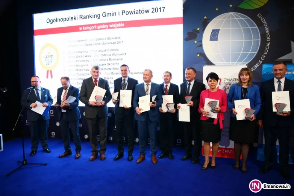 Gmina Limanowa laureatem Ogólnopolskiego Rankingu Gmin i Powiatów 2017 - zdjęcie 4