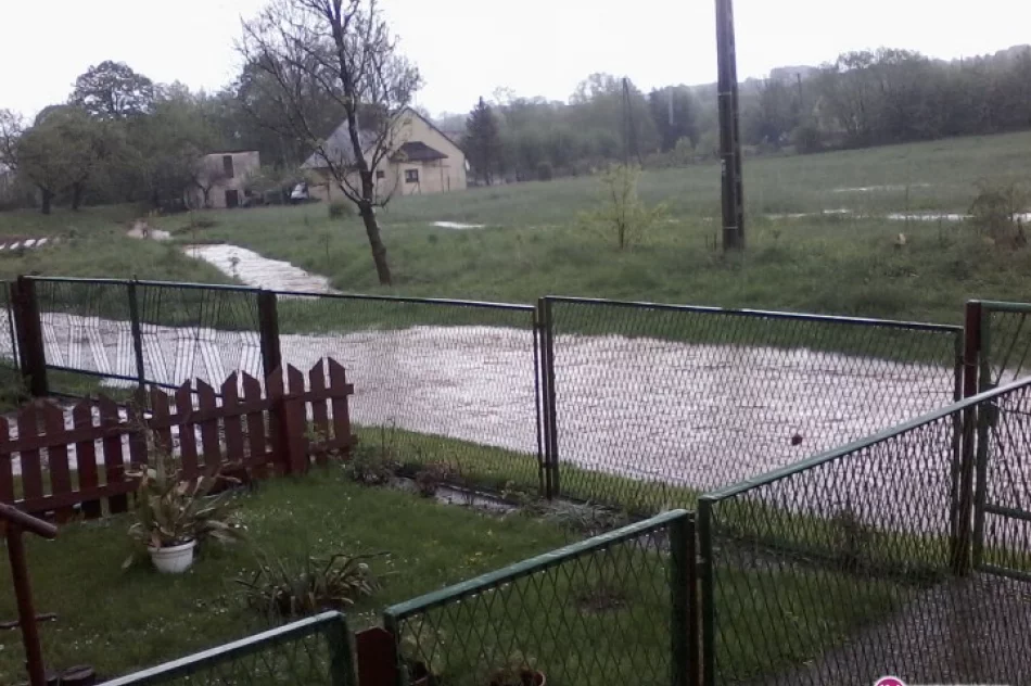 Oberwanie chmury, zalana piwnica - zdjęcie 2