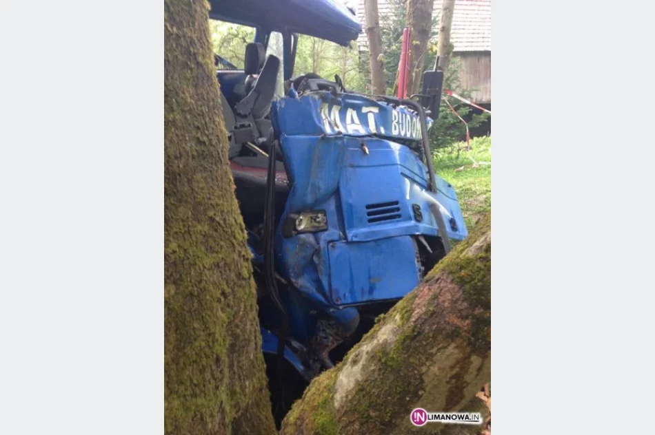 Poważny wypadek ciężarówki - zdjęcie 3