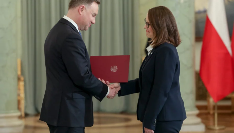Magdalena Rzeczkowska nowym ministrem finansów - zdjęcie 1