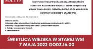 Zawiadomienie o zebraniu wiejskim w miejscowości Stara Wieś I - zdjęcie 2