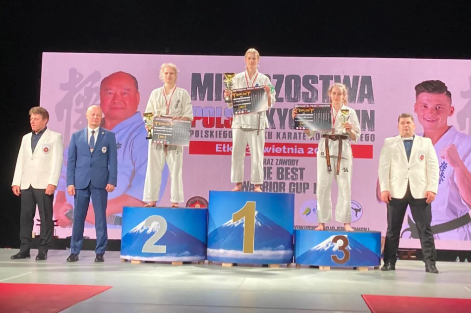 7 medali dla zawodników Limanowskiego Klubu Kyokushin Karate na Mistrzostwach Polski Kyokushin w Ełku - zdjęcie 12