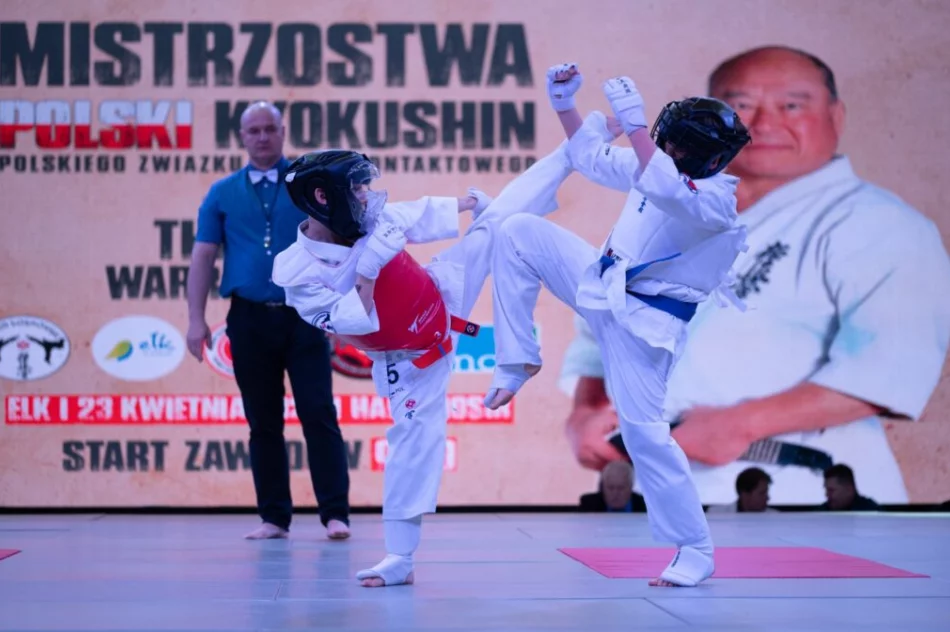 7 medali dla zawodników Limanowskiego Klubu Kyokushin Karate na Mistrzostwach Polski Kyokushin w Ełku - zdjęcie 14